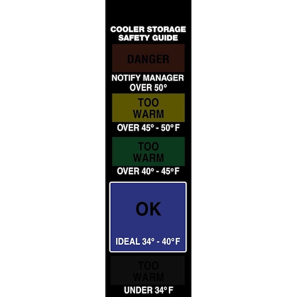 Reusable Low-Temperature Labels, C, PK 10